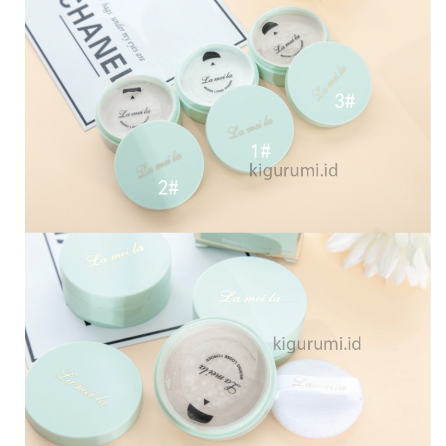 LAMEILA Bedak Alami Light Soft Skin Powder LA122