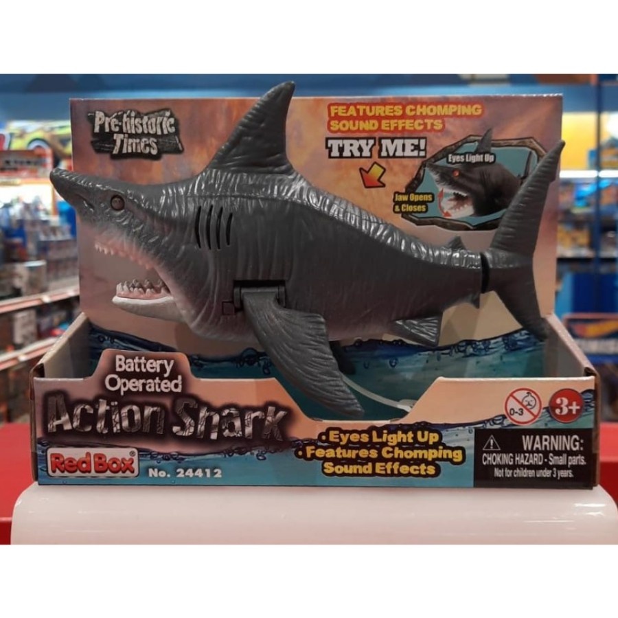 sale Mainan: Red Box Pre-Historic Times Battery Operated Gorilla Original