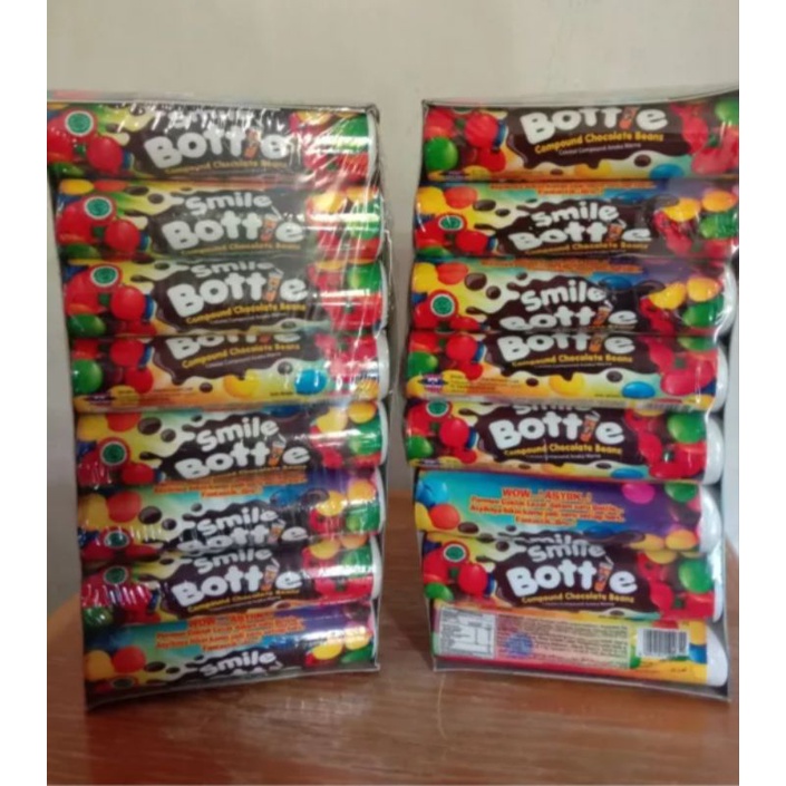 

Chocolate Smile Bottle (24 pcs X 12 gram)