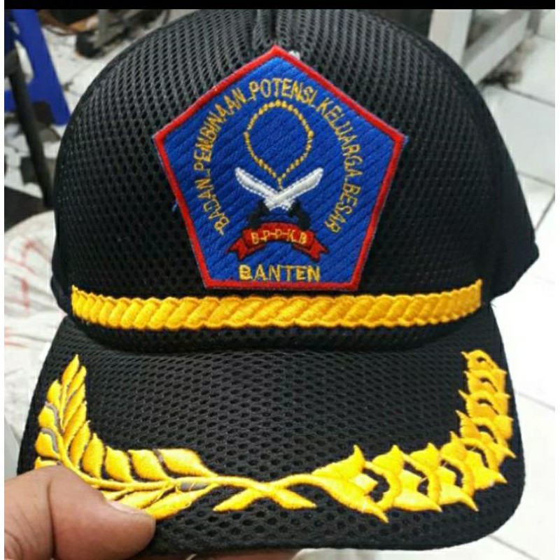 topi BPPKB Banten topi jaring BPPKB Banten Lis padi kapas