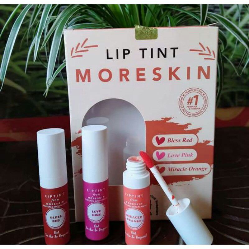 Lip tint, moreskin lip tint