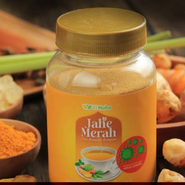 

[BEST QUALITY] JAHE MERAH EL NUHA 210GR FREE 40GR PLUS CURCUMA