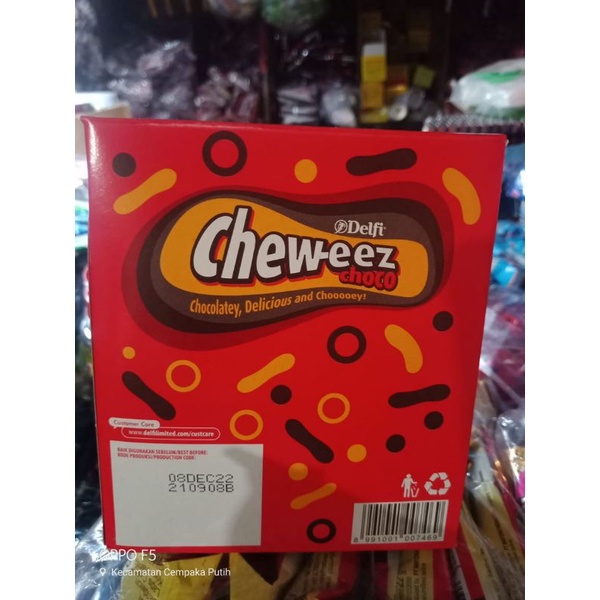 

Cheweez Choco Delfi Box isi 20 pcs