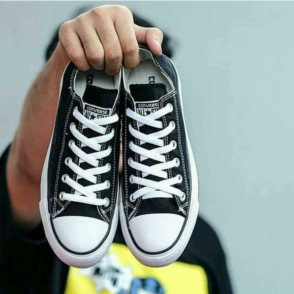 (2PCS = 1KG) COD SEPATU PRIA CASUAL CONVERSE LOW ALLSTAR CLASSIC SIZE 36-43