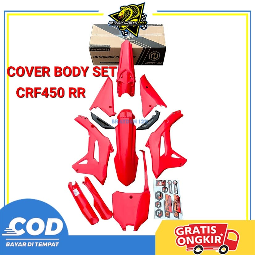 Cover Set Body Body Set CRF 450 Harvy HRV / cover body crf 450