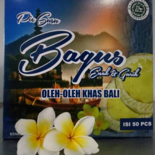 

(C.O.D) Pie susu original bagus isi 50 oleh - oleh khas bali