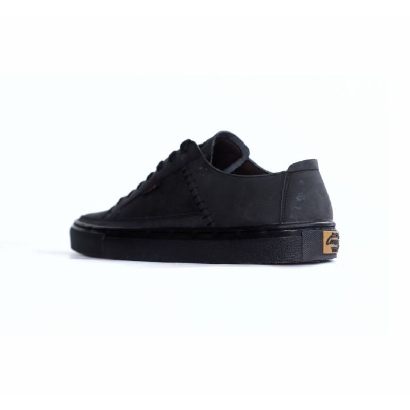 DANTE BLACK DOFF - Sepatu Sneakers Pria Kulit Asli Original 38 39 40 41 42 43 44