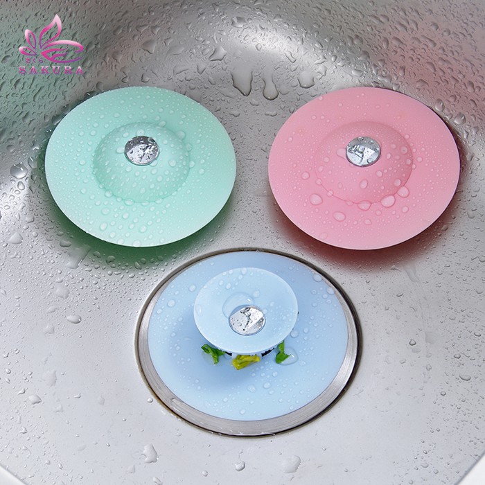 RH2114 Flexible Drain Stopper Sink Strainer Penutup saluran air Silicone -SOSOYO