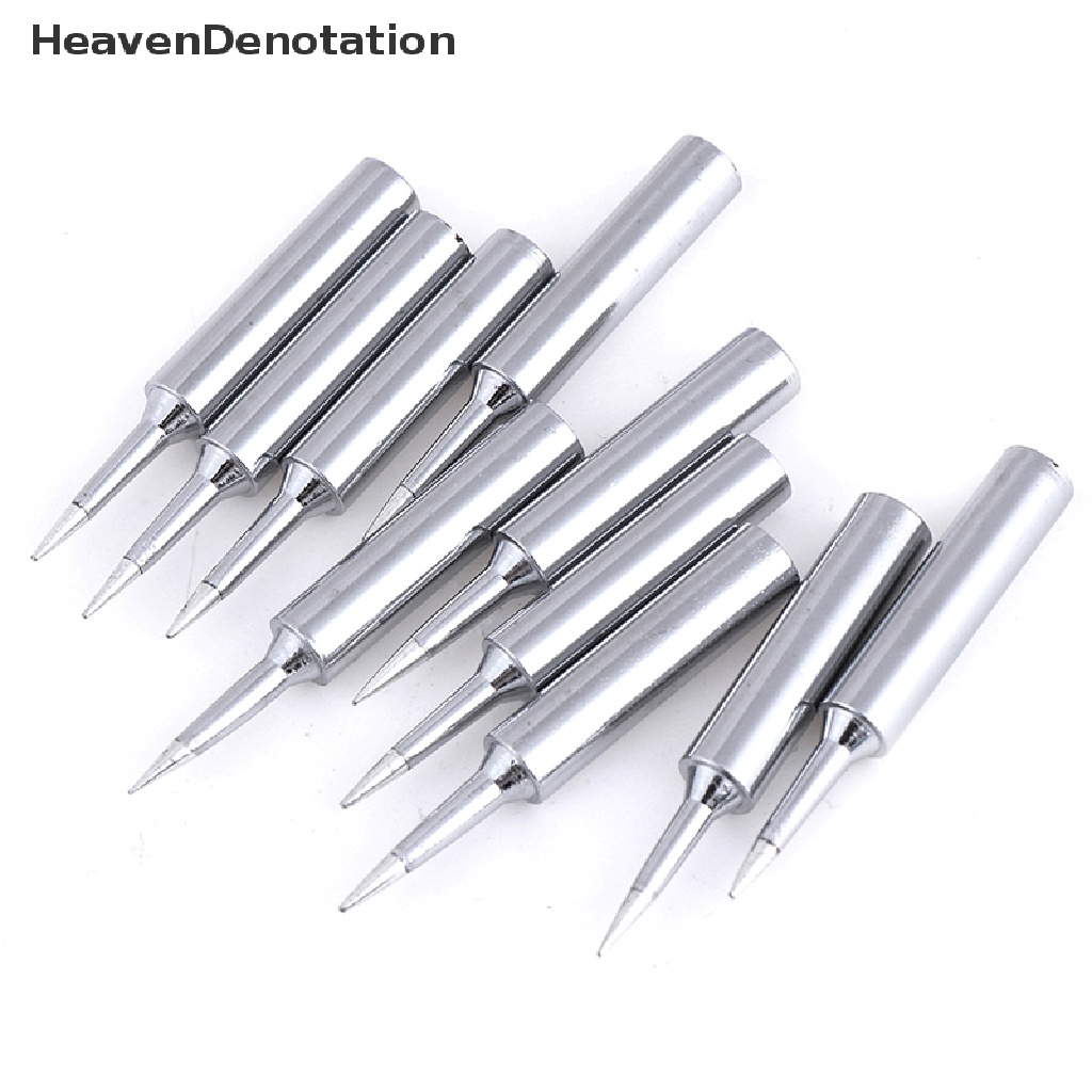 [HeavenDenotation] 10pcs 900m-t-i soldering tips sharp soldering replacement solder iron head tool