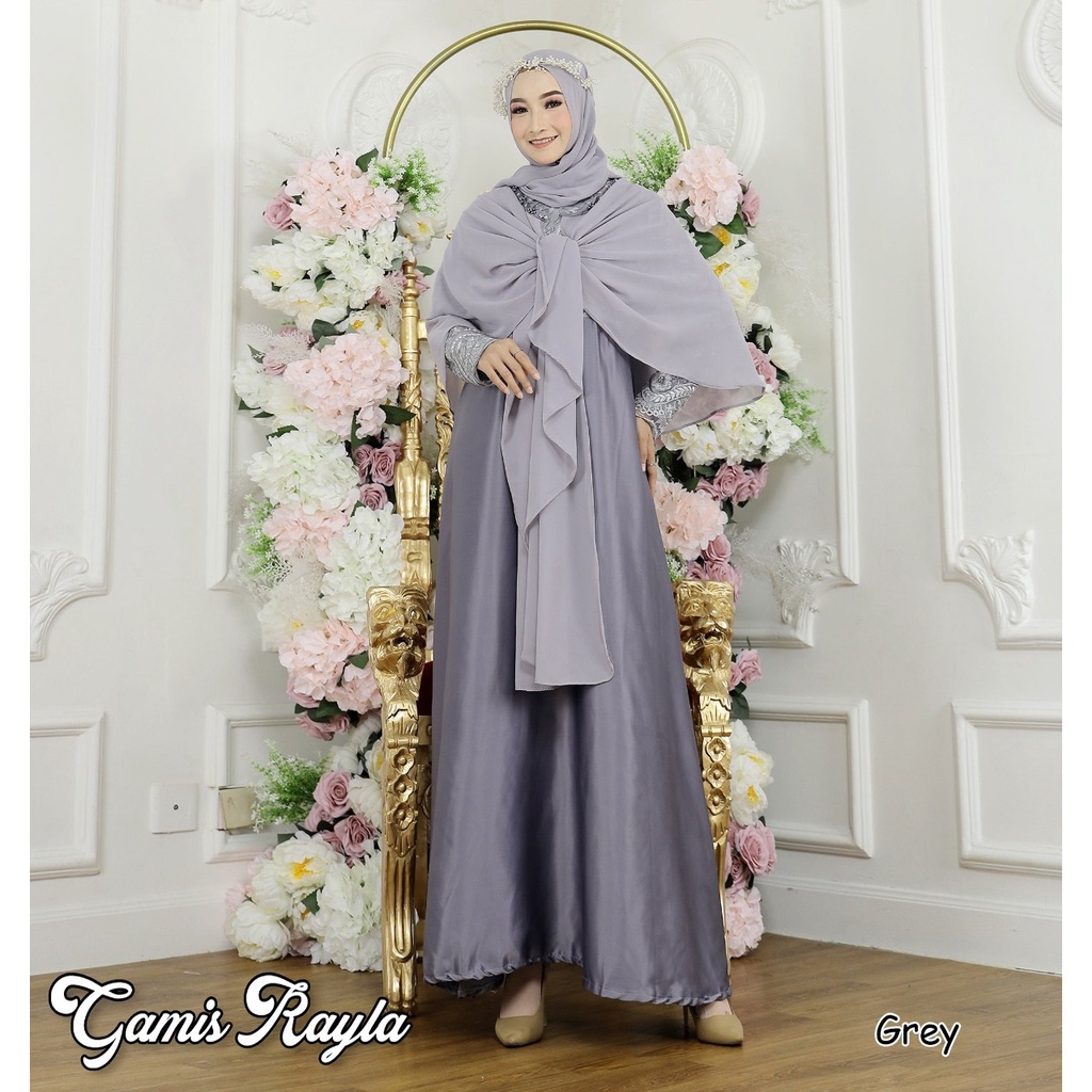 DRESS PESTA KONDANGAN 1 GAMIS BISA 8 GAYA RAYLA