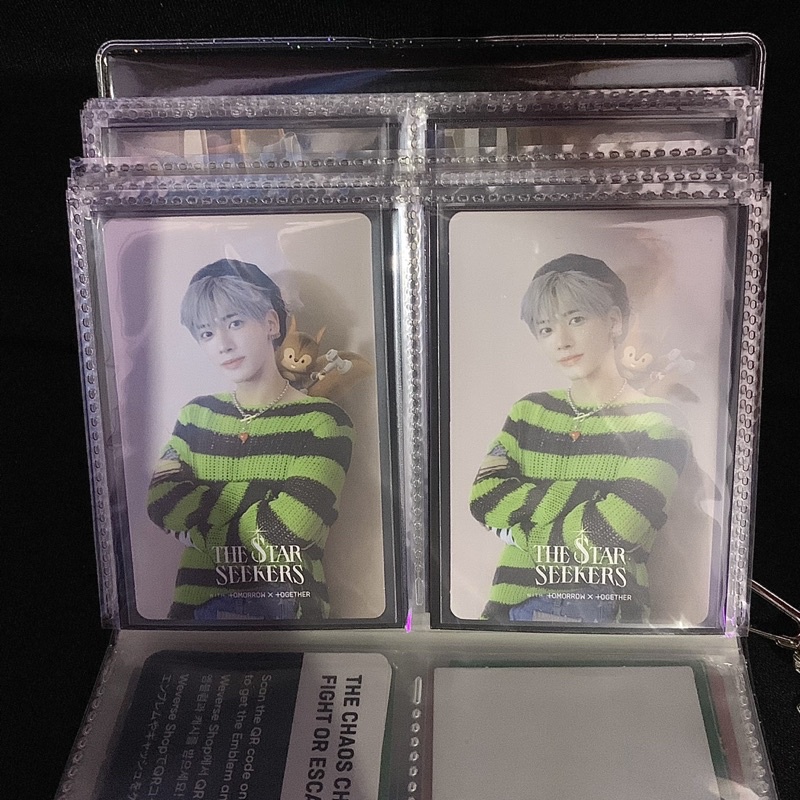 TAEHYUN FIGHT OR ESCAPE TXT OS PHOTOCARD THE STAR SEEKERS TCC FOE PC