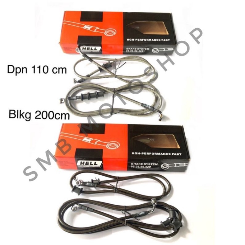 SELANG REM NMAX PCX 150 PCX 160 NMAX NON ABS SELANG REM DEPAN BELAKANG