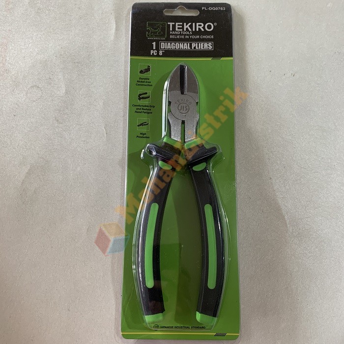 Tang Potong TEKIRO 8inch PL - DG - 0763 Dioganal Pliers