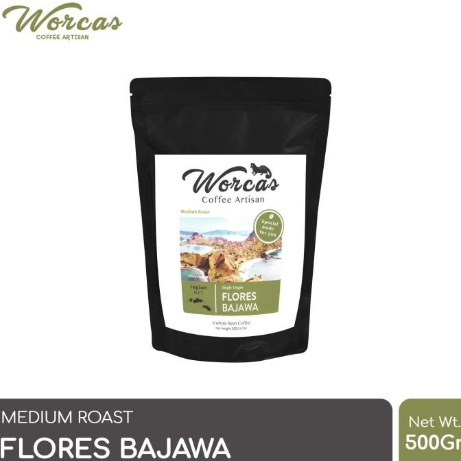 

Kopi Arabica Flores Bajawa 500 Gram Medium Roast (Biji/Bubuk) -Diskon Besar