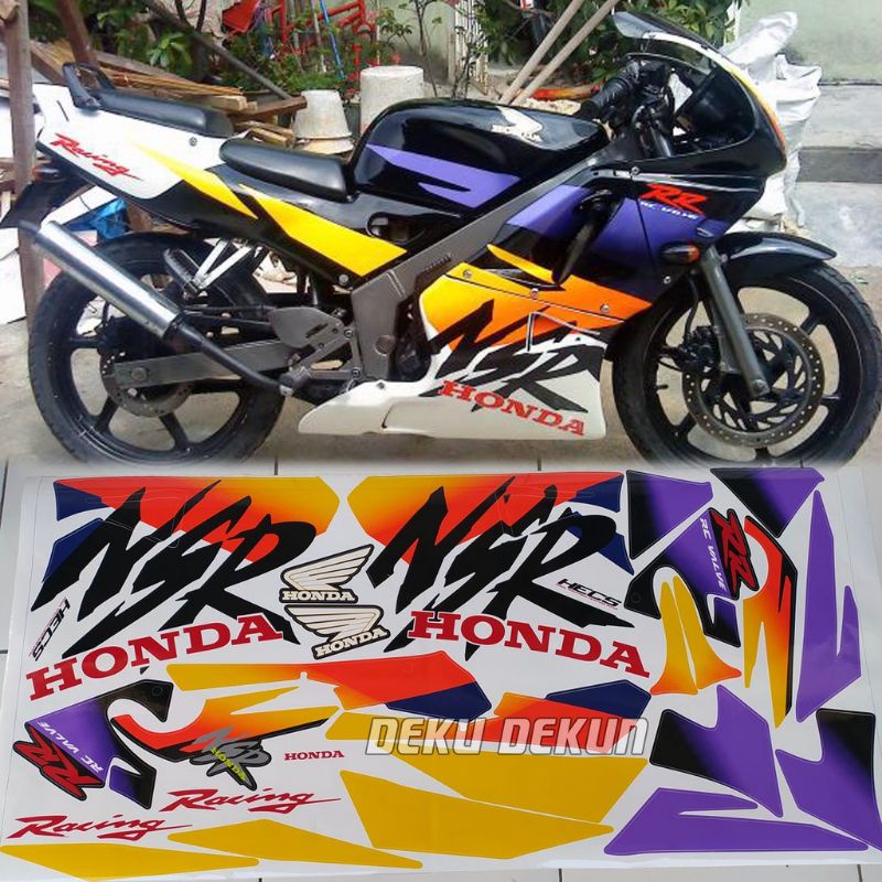 striping nsr / striping nsr rr astra / striping honda nsr / striping nsr rr astra hitam / striping n