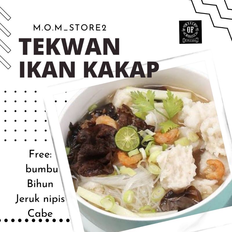 

TEKWAN IKAN KAKAP ASLI PALEMBANG RASA ENAK