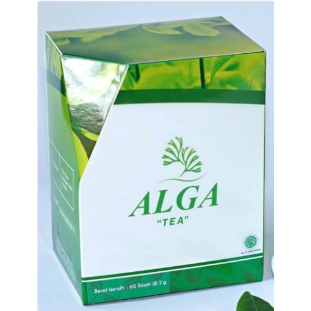 Alga Tea Collagen ASLI isi 60 sachet