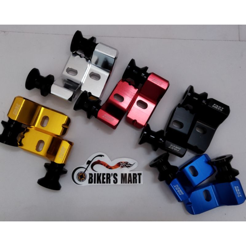 Stelan Rantai + Jalu Peddok CNC MOGE RX KING NINJA 250 ujung arm/arem motor