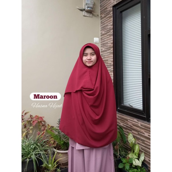 [HUSNA COLLECTION] Pasmina Instan Ped Jumbo / Pasmina Dewasa / Kerudung Jumbo