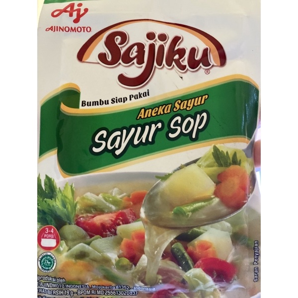 

Sajiku Sayur Sop 19gram