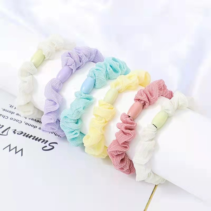 Srunchie Rambut Wanita Kerut Fashion New Trendy Aksesoris Rambut