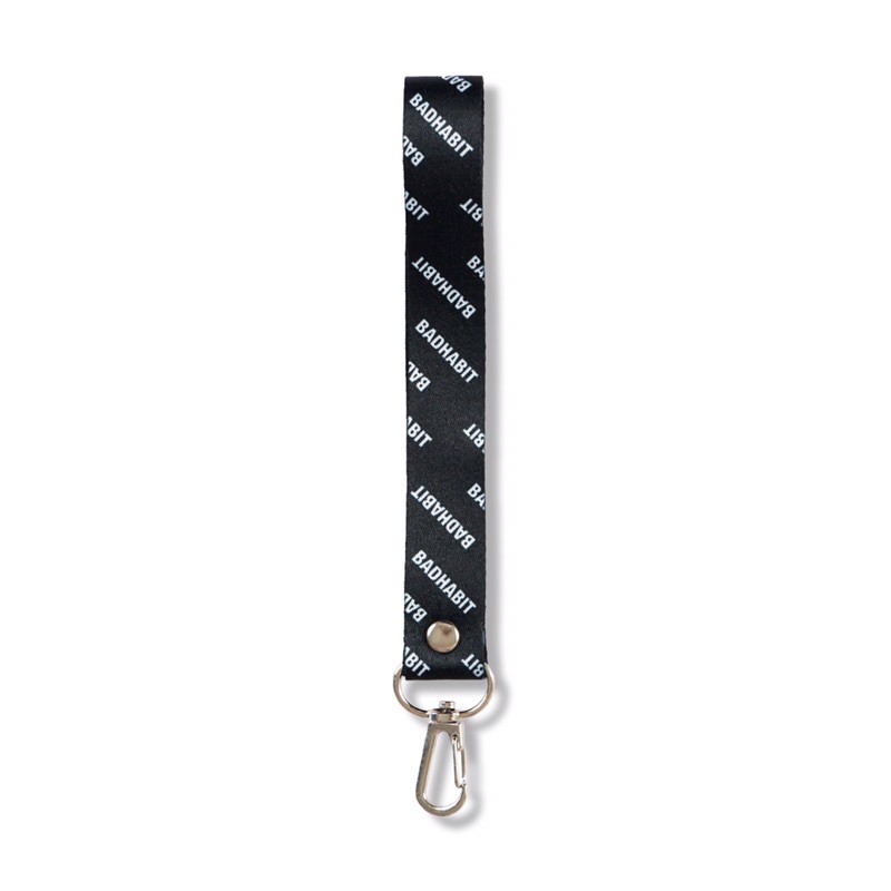

Badhabit Lanyard Keychain Black