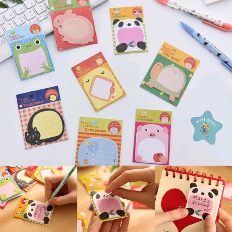 

Post It Note Motif Binatang