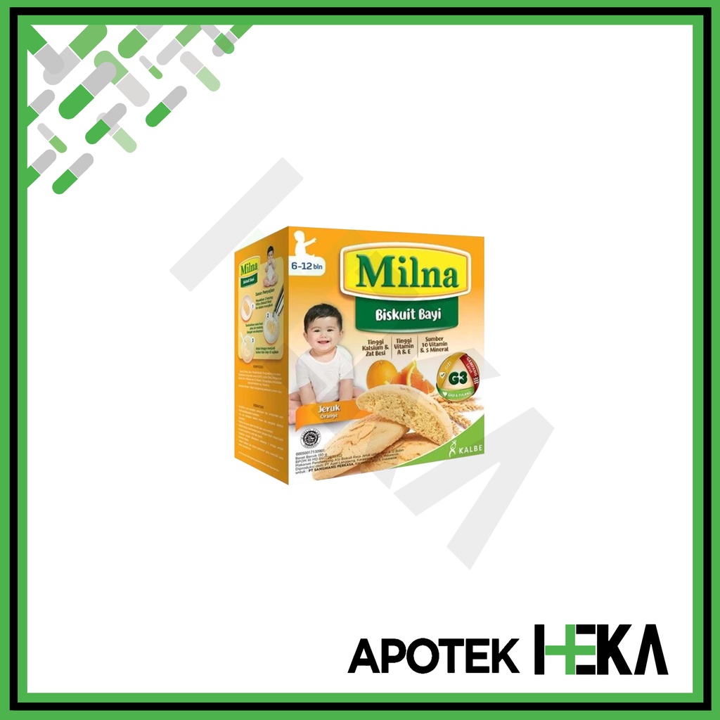 Milna Baby Biscuit - Cemilan Biskuit Bayi 65 gr 130 gr (SEMARANG)