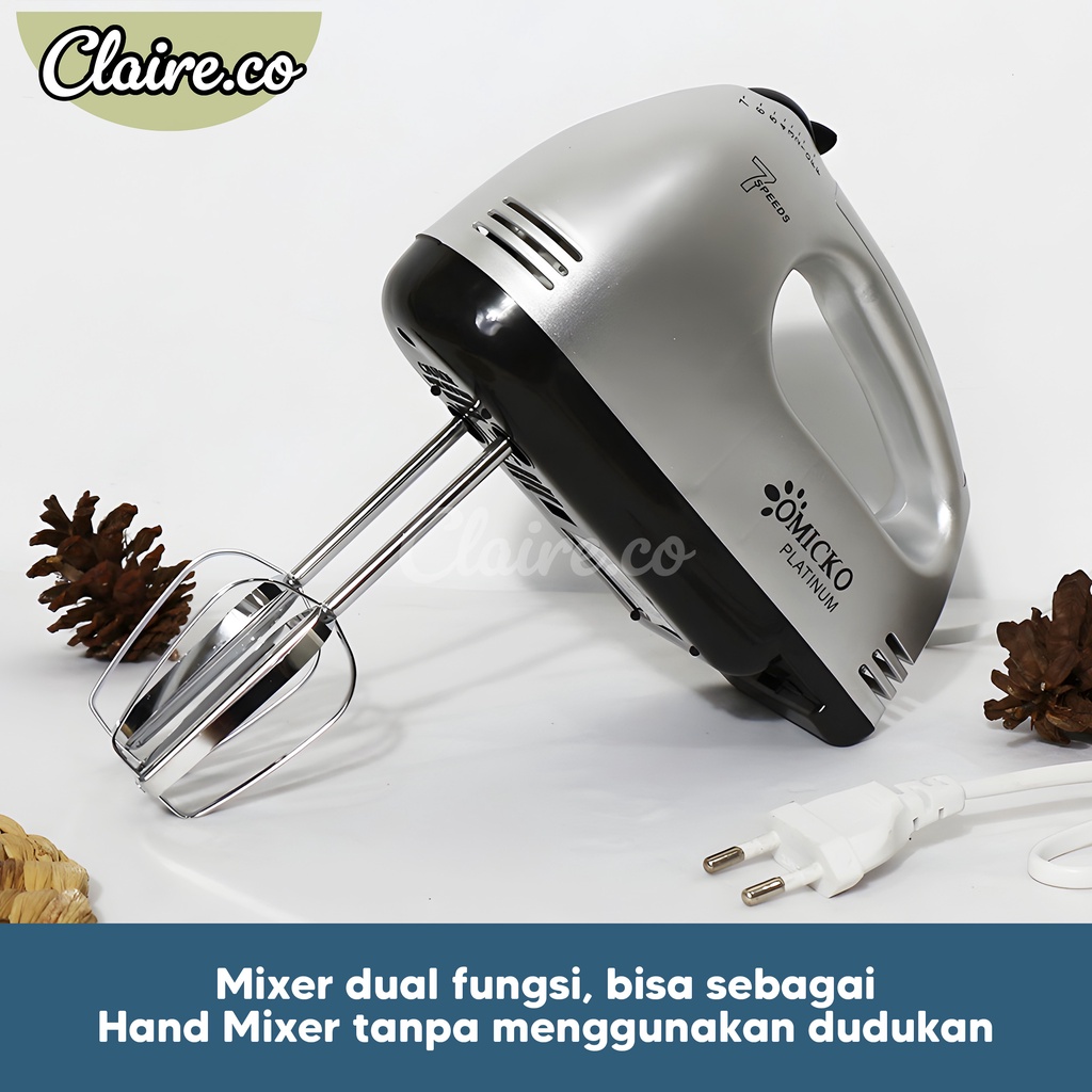 MIXER OMICKO / MIXER DUDUK / MIXER PENGADUK ADONAN DENGAN 7 KECEPATAN