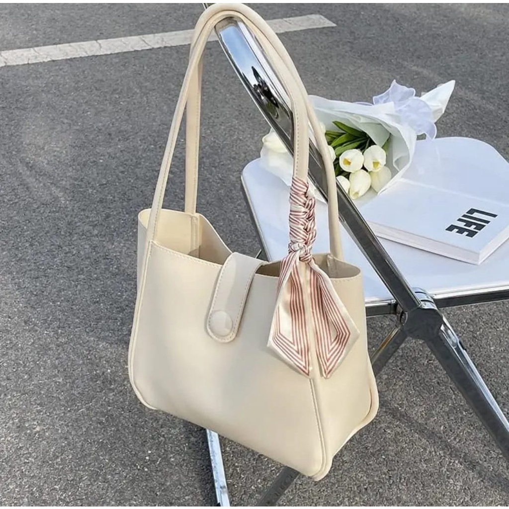 Tas Wanita FLORIDA | Tas Bahu Wanita | Tote Bag Wanita | Tas Kuliah (tanpa twilly)