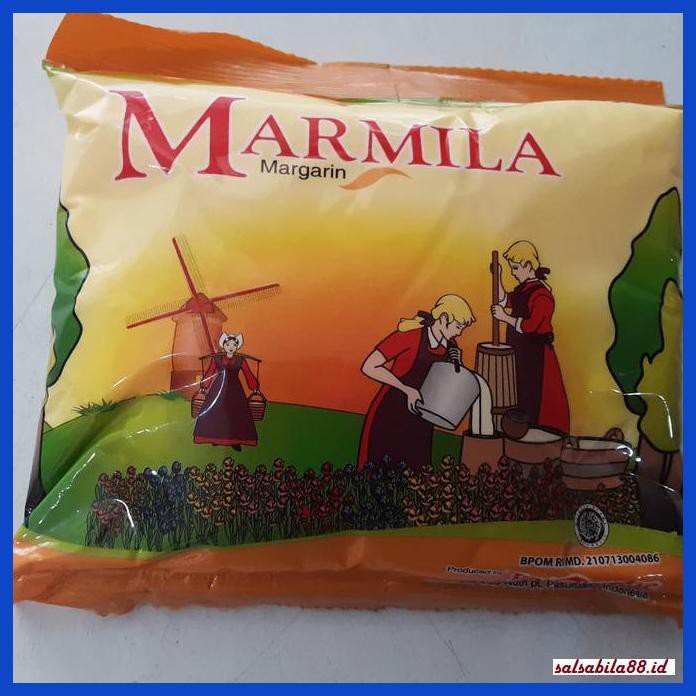 

Rettubagetnem- Marmila Butter Margarin Kemasan Sachet 250Gr, Cocok U/ Aneka Kue Dll -Asli-Slii.