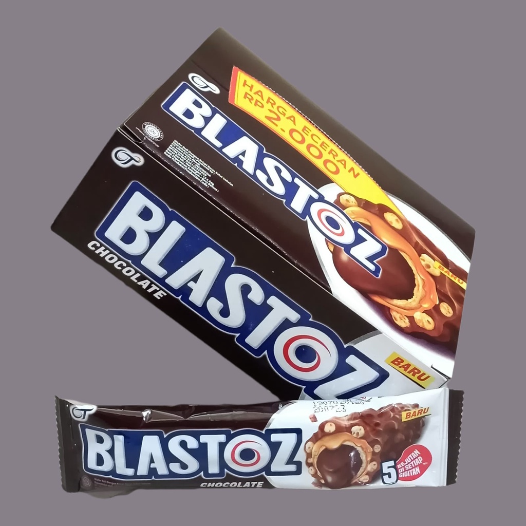 

BLASTOZ Coklat Wafer Roll CAramel [12 pcs/box]