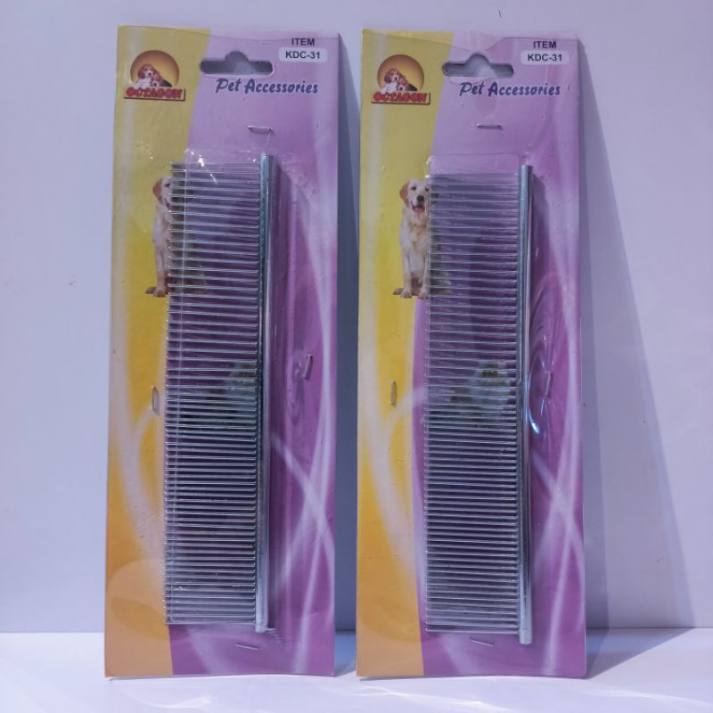 Sisir Comb Octagon KDC-31 / Sisir Besi Anjing Dan Kucing