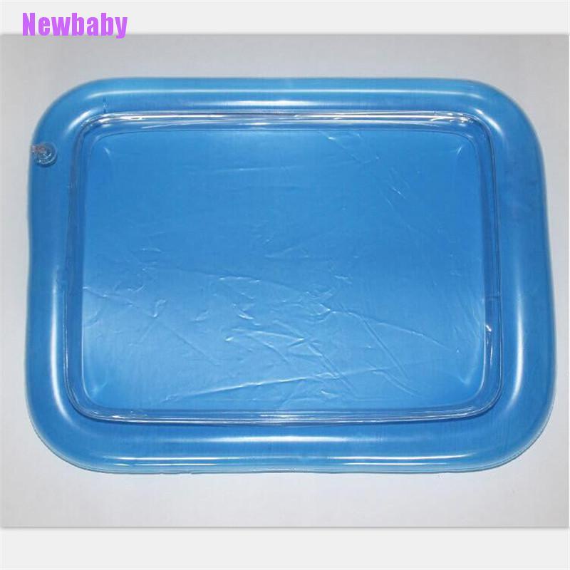(Newbaby) Mainan Nampan Tiup Bahan Plastik Untuk Anak Bermain Pasir / Clay