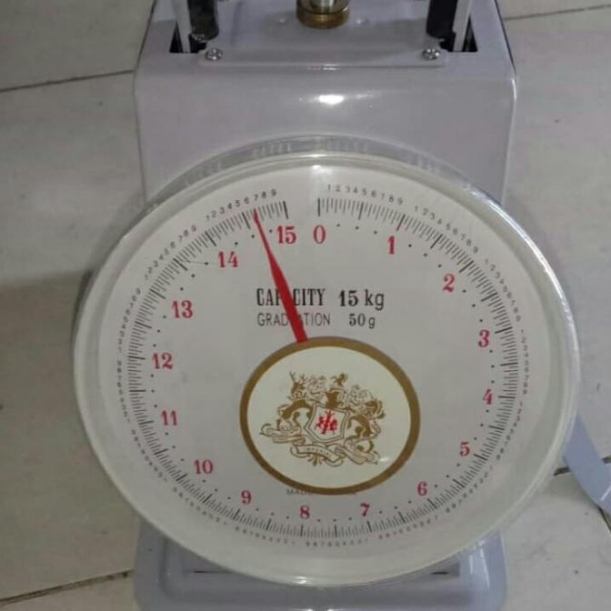 timbangan kiloan duduk dengan 2ukuran 10kg, 15kg