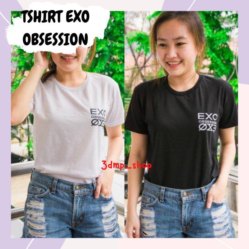 Tshirt kaos exo obsession kpop