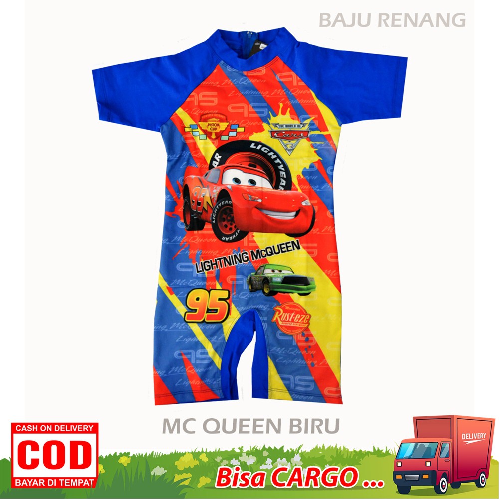 Baju Renang SD Laki laki Motif, Baju Renang Anak SD, Baju Renang Model Diving Usia 5-8th