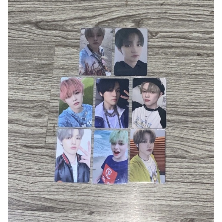 Photocard pc nct dream chenle jisung haechan taeyong mark hello future universe boneka boring crazy 
