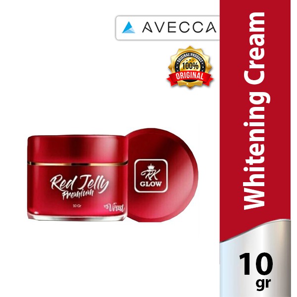 AB Rk Glow Red Jelly Premium 10GKrim Pemutih WajahCream Anti OksidanCream Pencerah Kulit Wajah