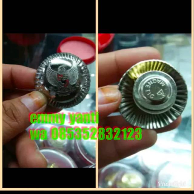 

Pin Lencana Tanda jabatan Camat maghnet kecil 3 cm