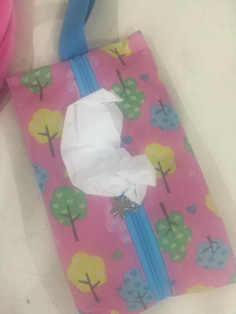 2 In 1 & 3 In 1 Tissue Cover / Tempat Tisu Kering, Basah, & Hand Sanitizer (motif Unicorn)