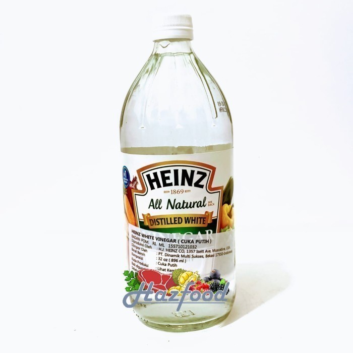 

Heinz Distilled White Vinegar 32 oz (896 ml) - Cuka Putih