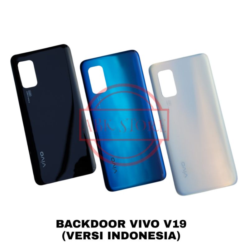 BACKDOOR BACKCOVER TUTUP BELAKANG BATERAI VIVO V19 / V17 BACK CASING