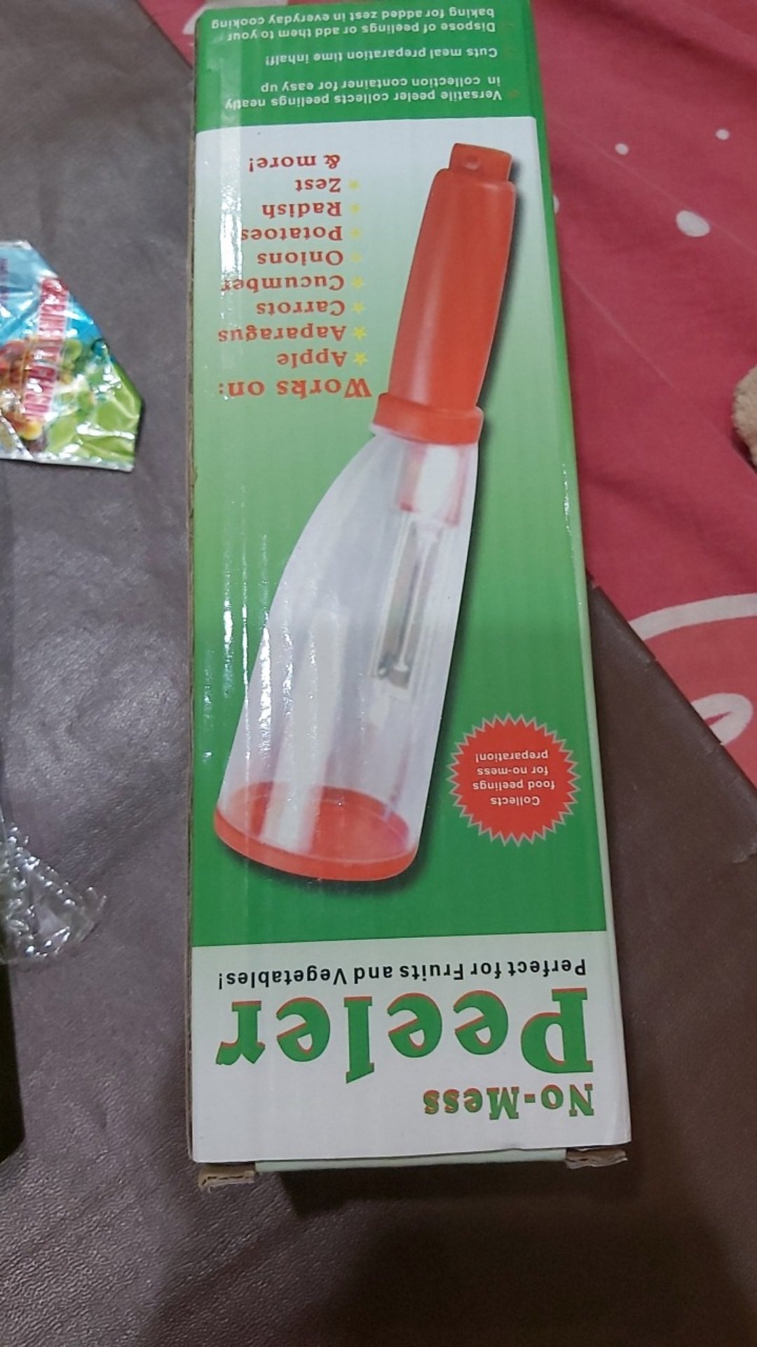 Pisau Pengupas Kulit Buah Tabung / Pisau Kupas Buah Dan Sayur Model Gelas / Stainless Peeler