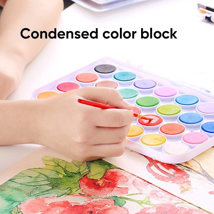 

(BOOMING) Giorgione Solid Watercolor Paint Cat Air 12/16/24/28/36/48 Warna