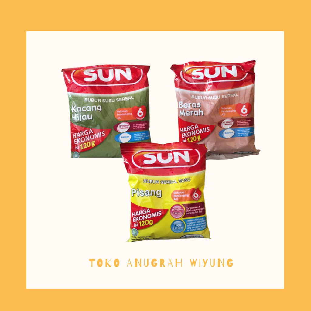 

SUN BUBUR SEREAL 120 GR