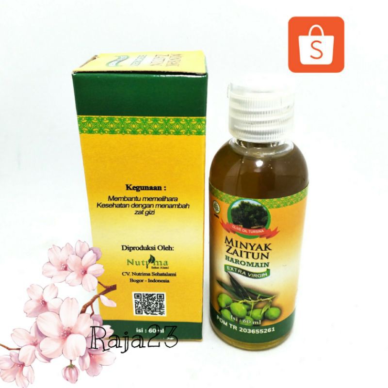 

Minyak Zaitun Haromain 60ml | Ekstrak Virgin Olive Oil Tursina