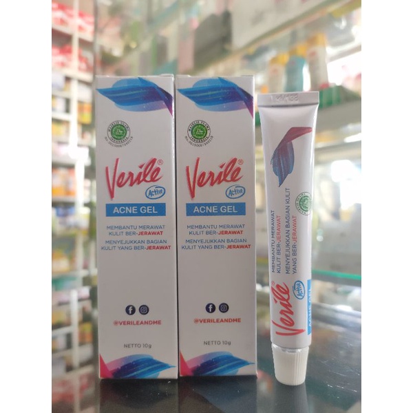 VERILE ACNE GEL OBAT JERAWAT