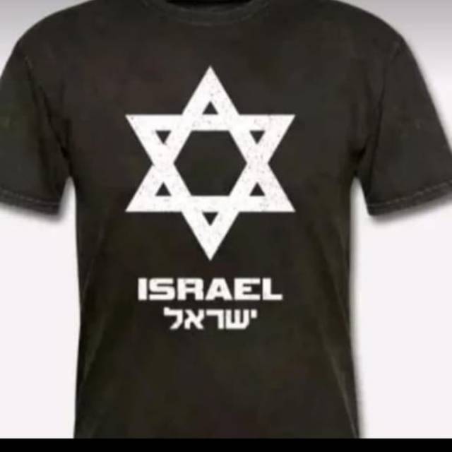 KAOS ISRAEL BAJU PRIA SHIRT