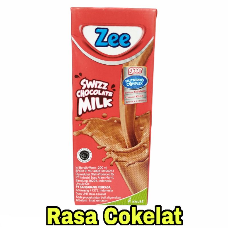 ZEE UHT 185ml 1 karton 24 pcs